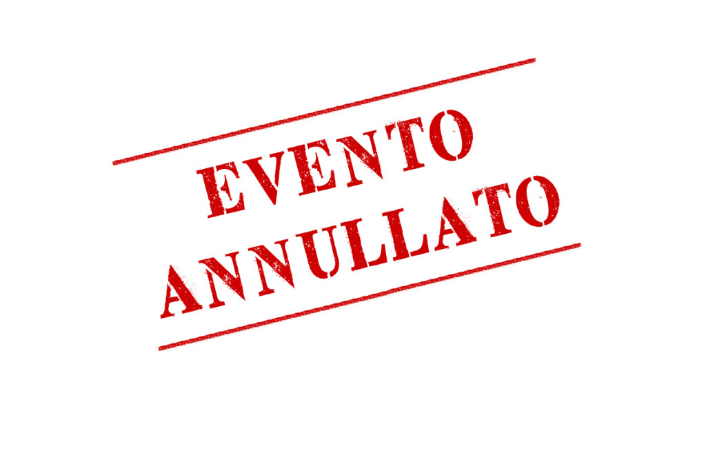 evento annullato