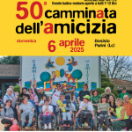 Camminata 2025 flyer A4 per stampa tipografia